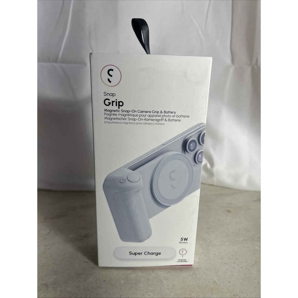 ShiftCam SnapGrip  - Snap on Camera Grip & Battery Super Charge
